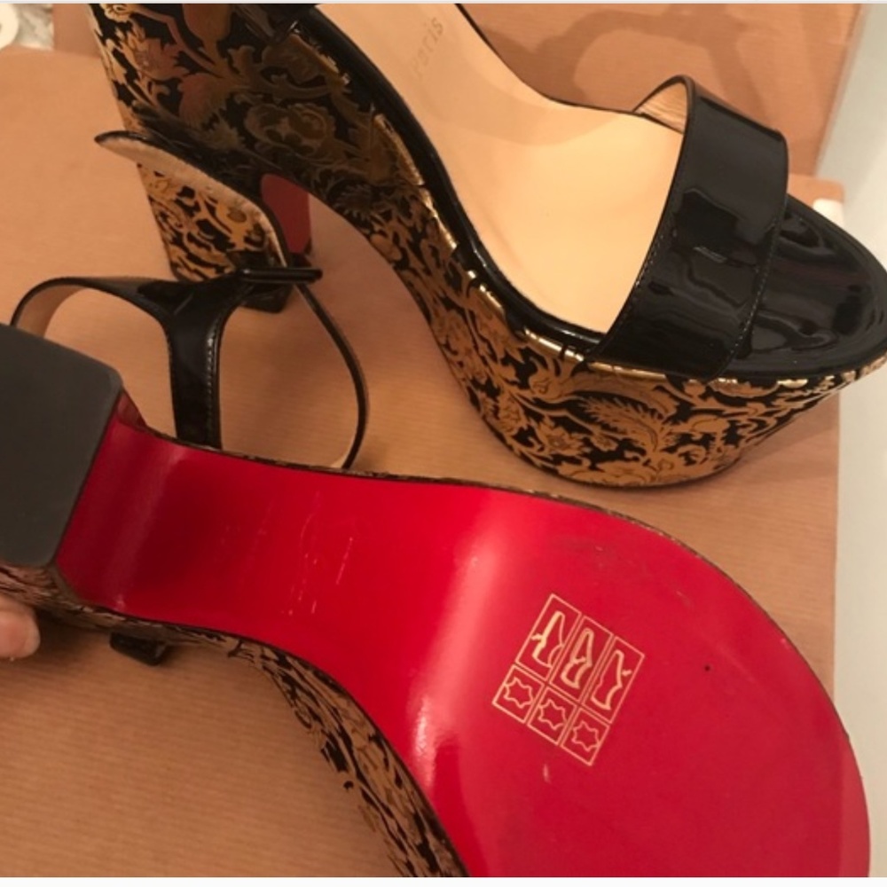 Louboutin Wedge Heels